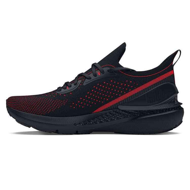 Under Armour Mens Shift Running Shoes - Black/Red