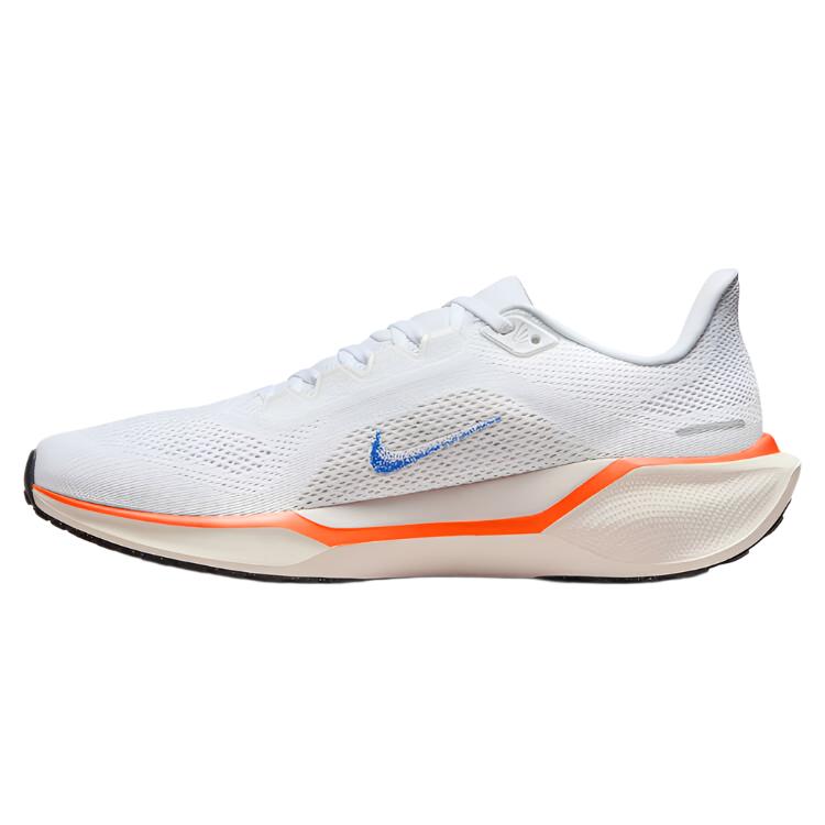 Nike Mens Air Zoom Pegasus 41 Running Shoes - White/Blue