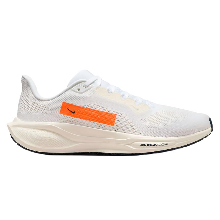 Nike Mens Air Zoom Pegasus 41 PQ Running Shoes - White/Orange