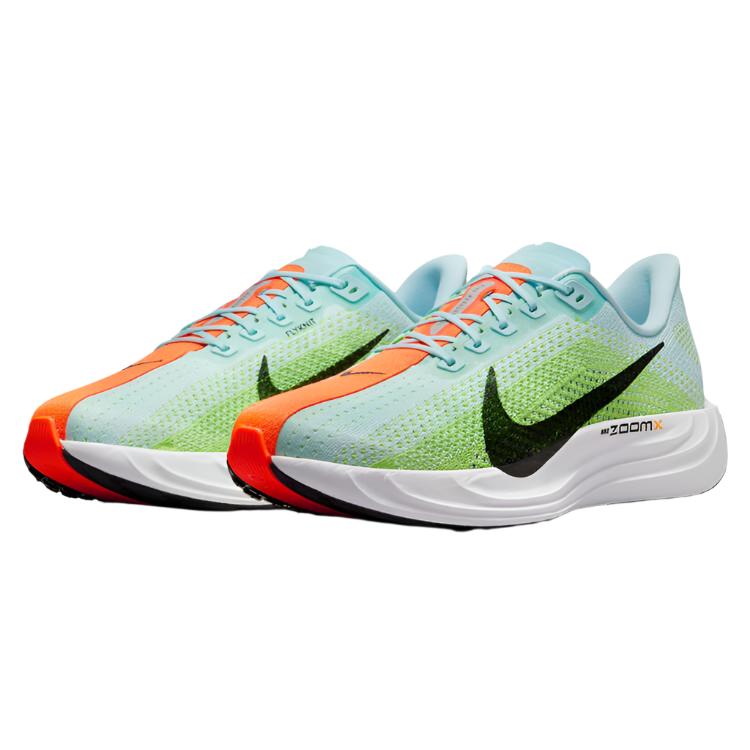 Nike Mens Pegasus Plus Running Shoes - Blue/Lime