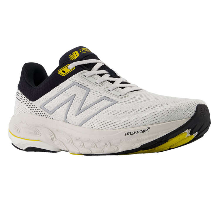 New Balance Mens Fresh Foam X 860 v14 Running Shoes - White/Black