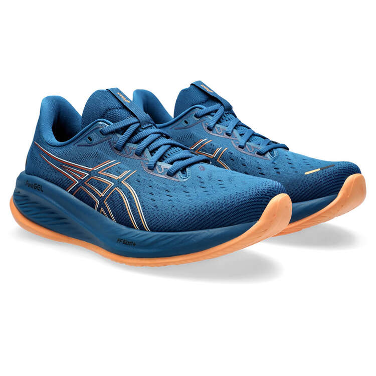 Asics GEL Cumulus 26 Mens Running Shoes - Blue/Orange