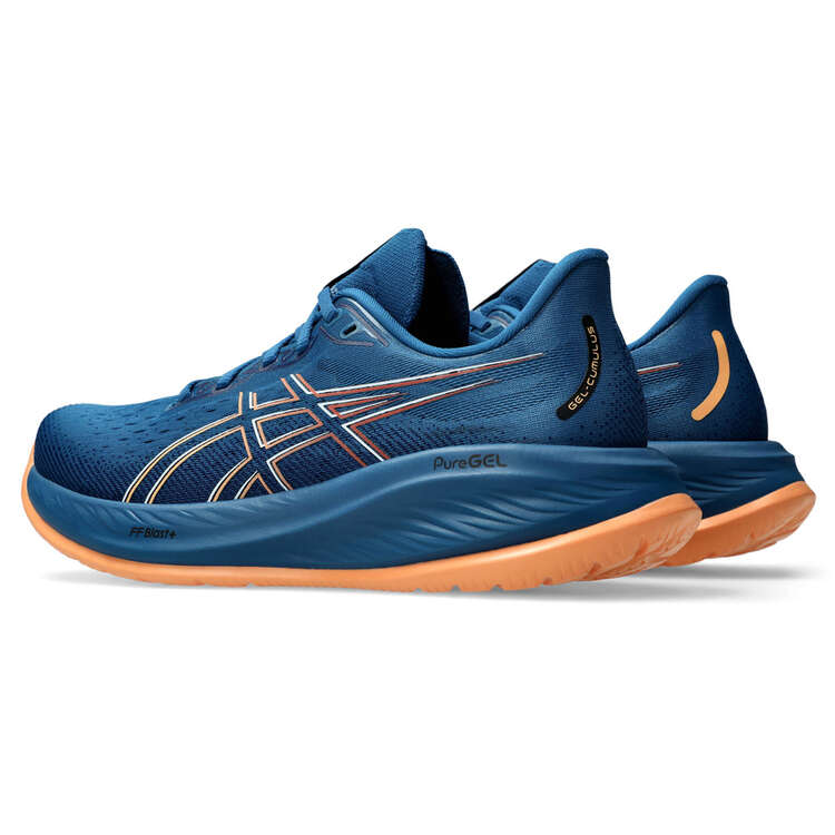 Asics GEL Cumulus 26 Mens Running Shoes - Blue/Orange