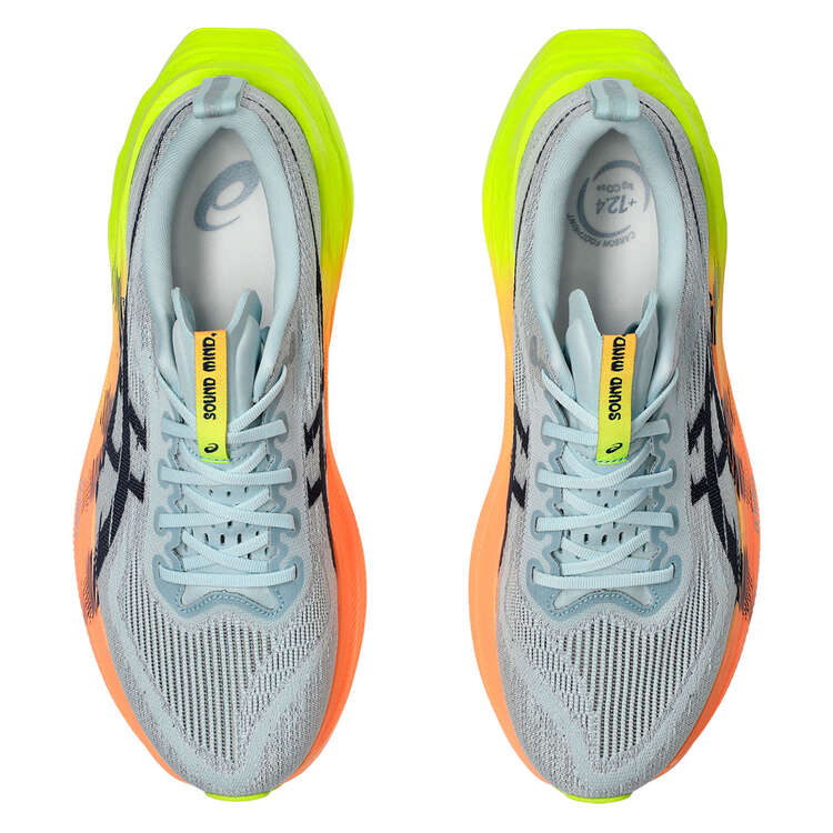 Asics SuperBlast 2 Running Shoes - Grey/Yellow