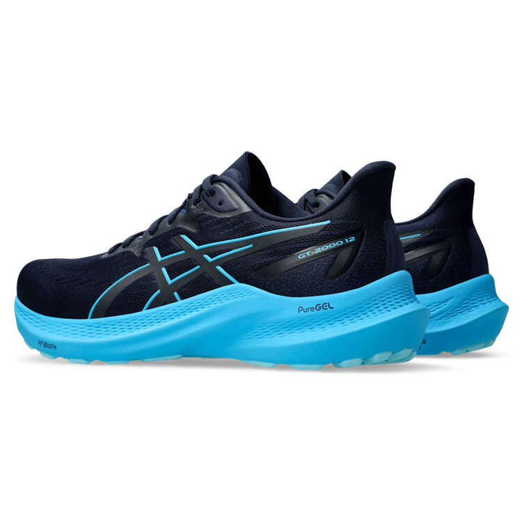 Asics GT 2000 12 Mens Running Shoes - Black/Blue