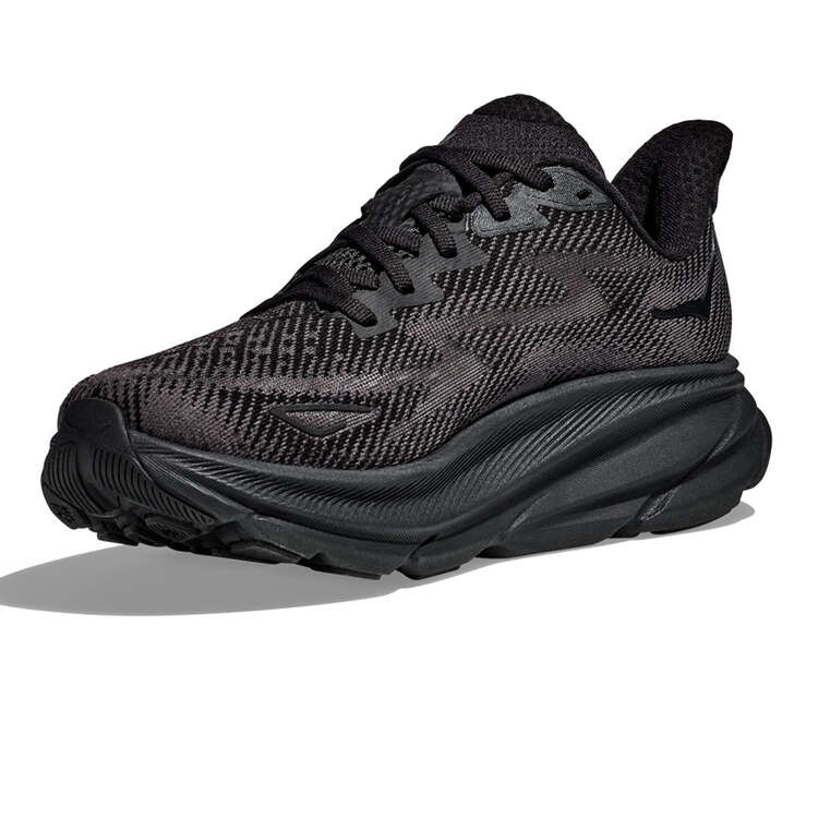 HOKA Mens Clifton 9 2E Running Shoes - Black