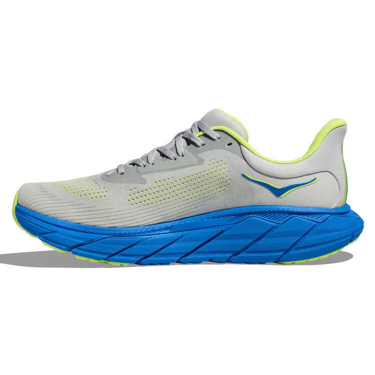 HOKA Mens Arahi 7 Running Shoes - White/Blue