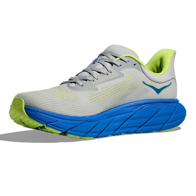 HOKA Mens Arahi 7 Running Shoes - White/Blue