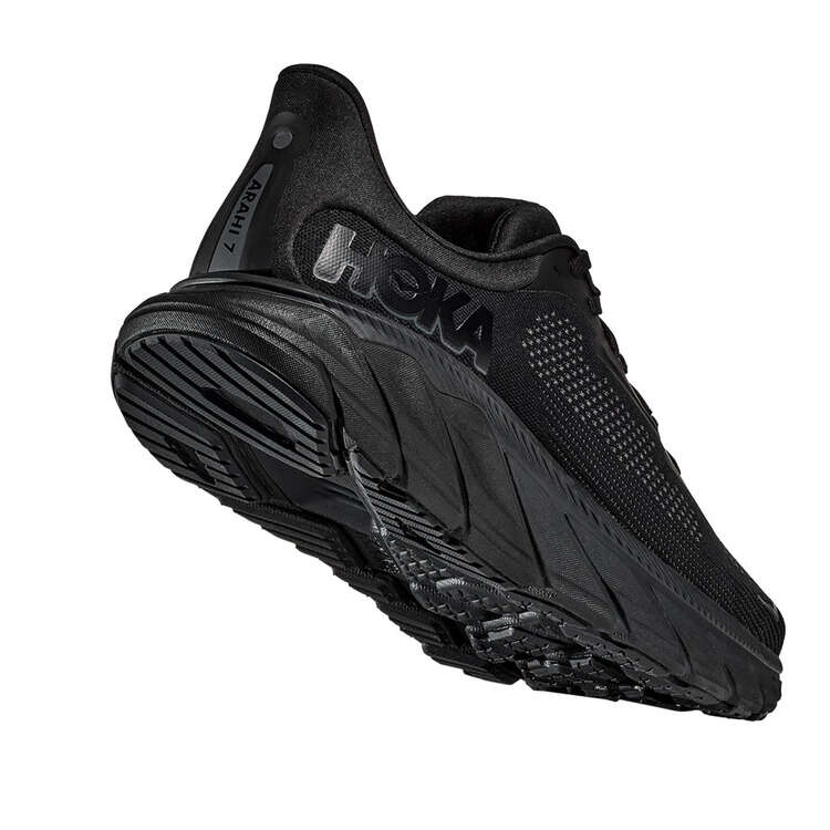 HOKA Mens Arahi 7 2E Running Shoes - Black