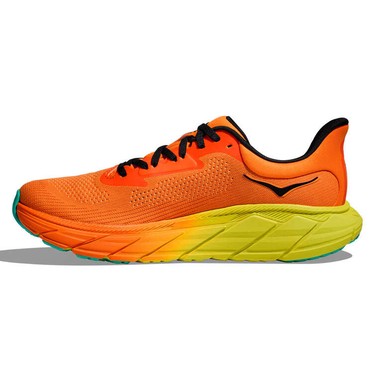 HOKA Mens Arahi 7 Running Shoes - Orange/Yellow