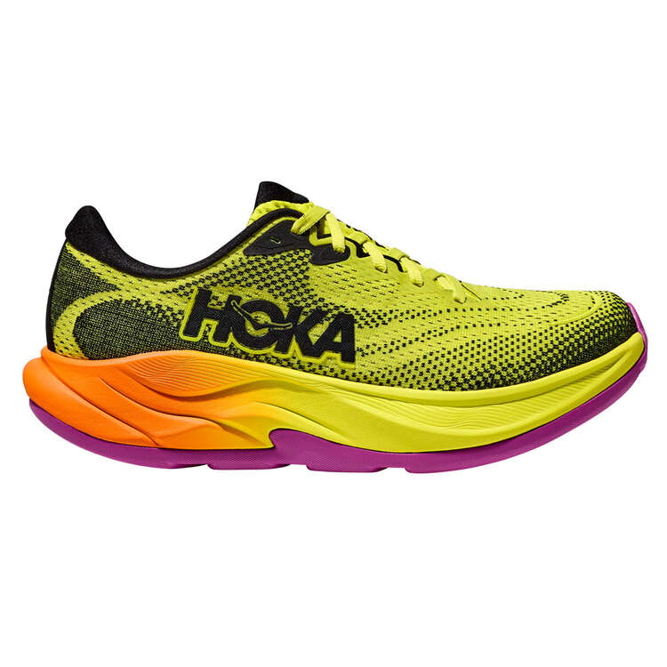 HOKA Mens Rincon 4 Running Shoes - Yellow/Orange