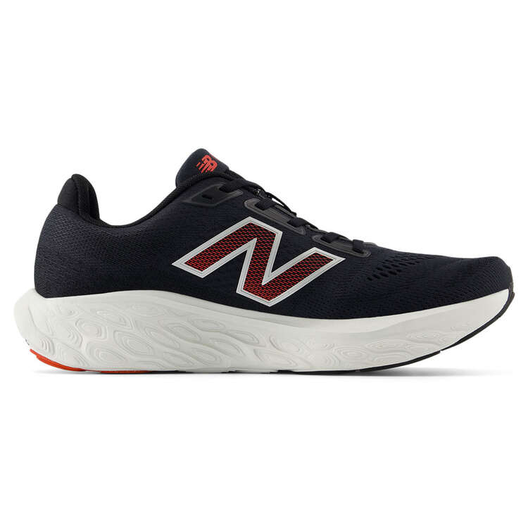 New Balance Mens 880 V14 2E Running Shoes - Black/White