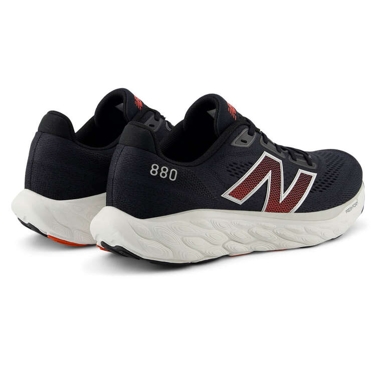 New Balance Mens 880 V14 2E Running Shoes - Black/White