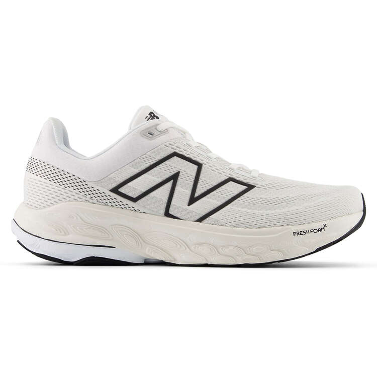 New Balance Mens 860 V14 Running Shoes - White/Black