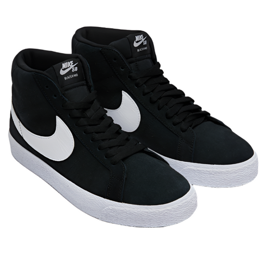 Nike Men's Sb Zoom Blazer Mid Shoe - Black White