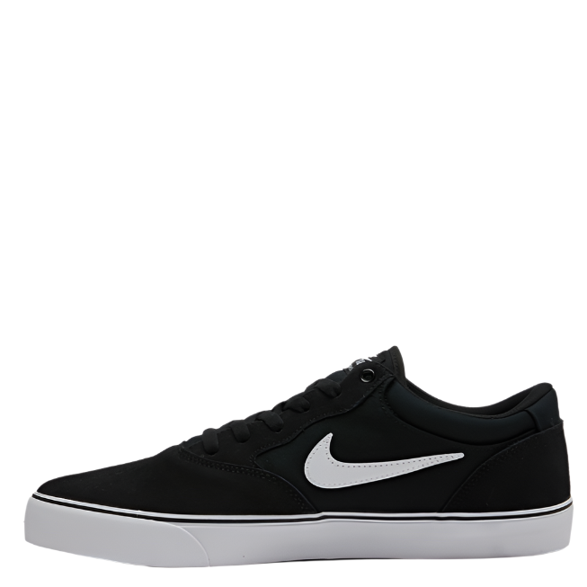 Nike Men's Sb Chron 2 Suede Sneakers Shoe - Black White