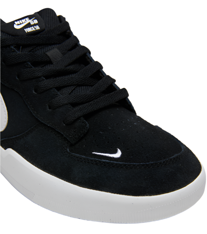 Nike Men's Sb Force 58 Sneakers Shoe - Black White