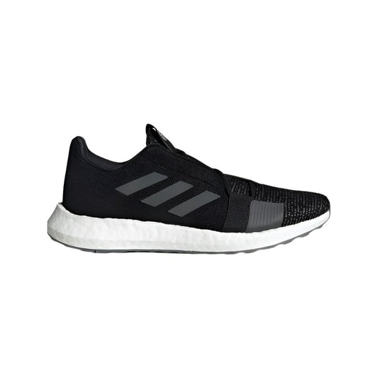 Adidas Mens Sportswear Senseboost GO Running Shoes - Core Black / Grey