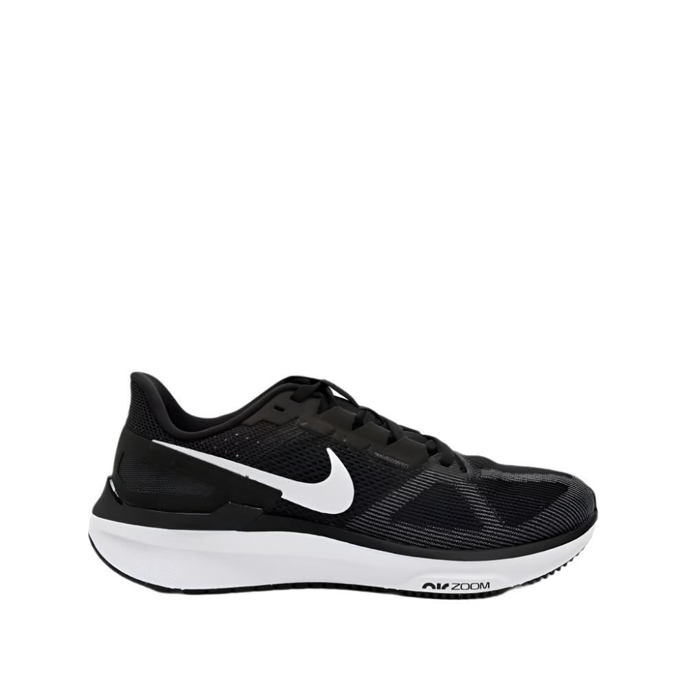 Nike Women's Structure 25 Running Shoes - Black/White/Dark Smoke Grey