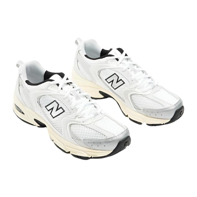 New Balance Unisex 530 Lifestyle Sneakers Shoes - White/White