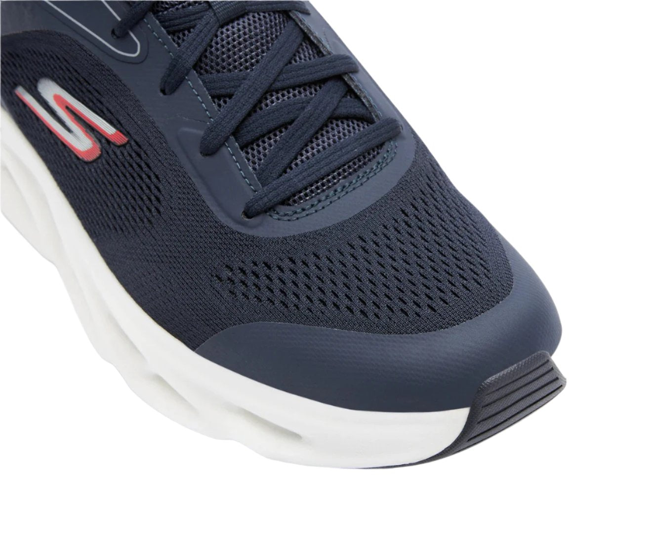 Skechers Mens GOrun Swirl Tech Speed Running Shoes - Navy