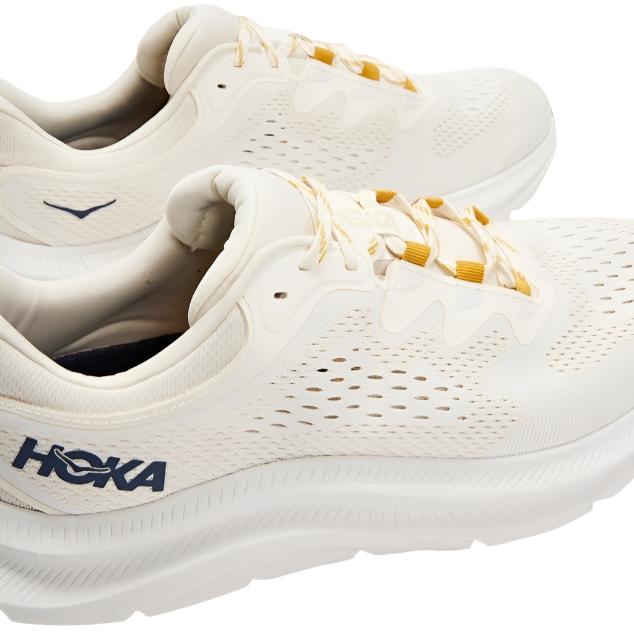 HOKA Mens Kawana 2 Running Shoes - Alabaster/Oat Milk