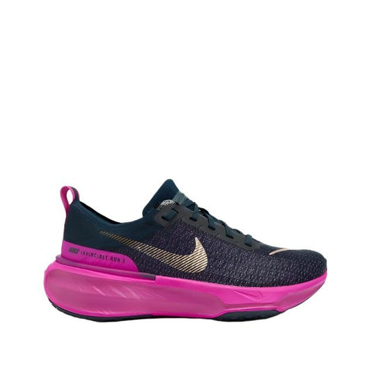 Nike Women's Invincible 3 Running Shoes - Armory Navy/ Metallic Red Bronze/Grape