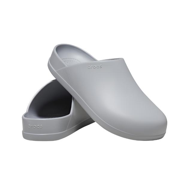 Crocs Unisex Dylan Clogs - Light Grey