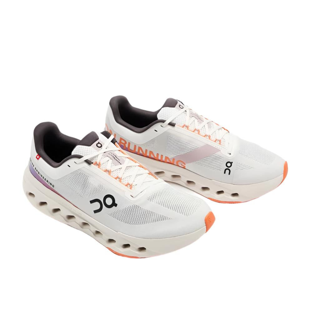 On Mens Cloudsurfer Next Running Shoes - White/Flame