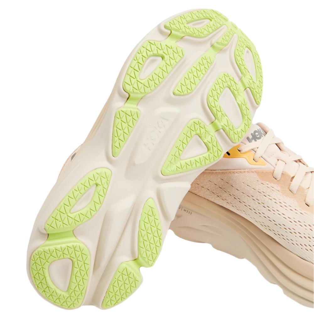 HOKA Women's Bondi 8 Running Shoes - Cream/Vanilla