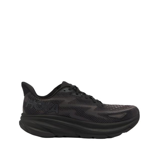 HOKA Mens Clifton 9 Running Shoes - Black