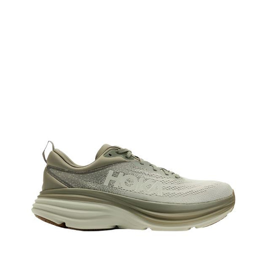 HOKA Mens Bondi 8 Running Shoes - Slate/Barley