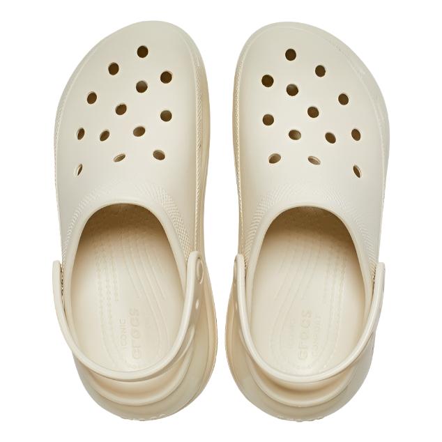 Crocs Unisex Mega Crush Clogs - Bone