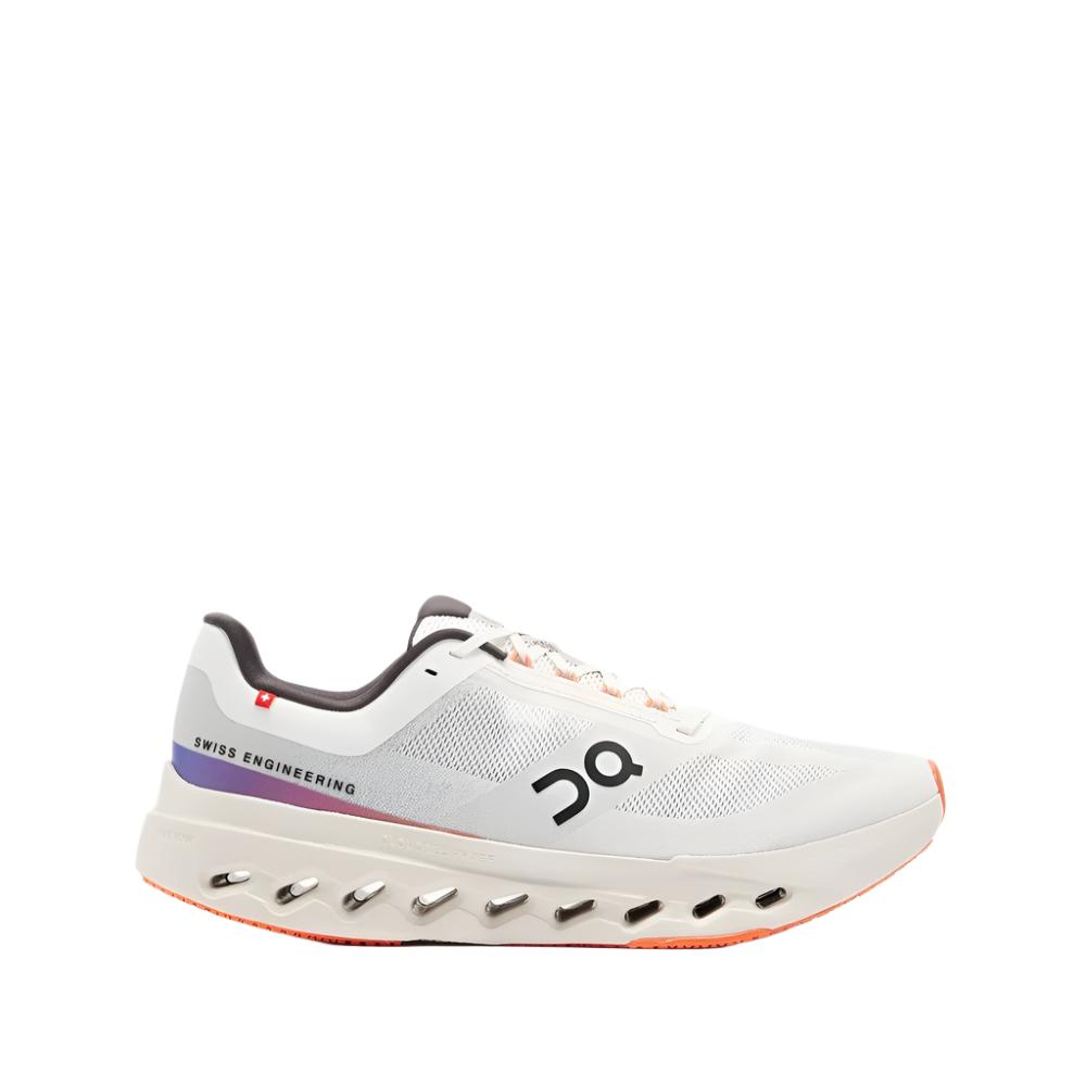 On Mens Cloudsurfer Next Running Shoes - White/Flame