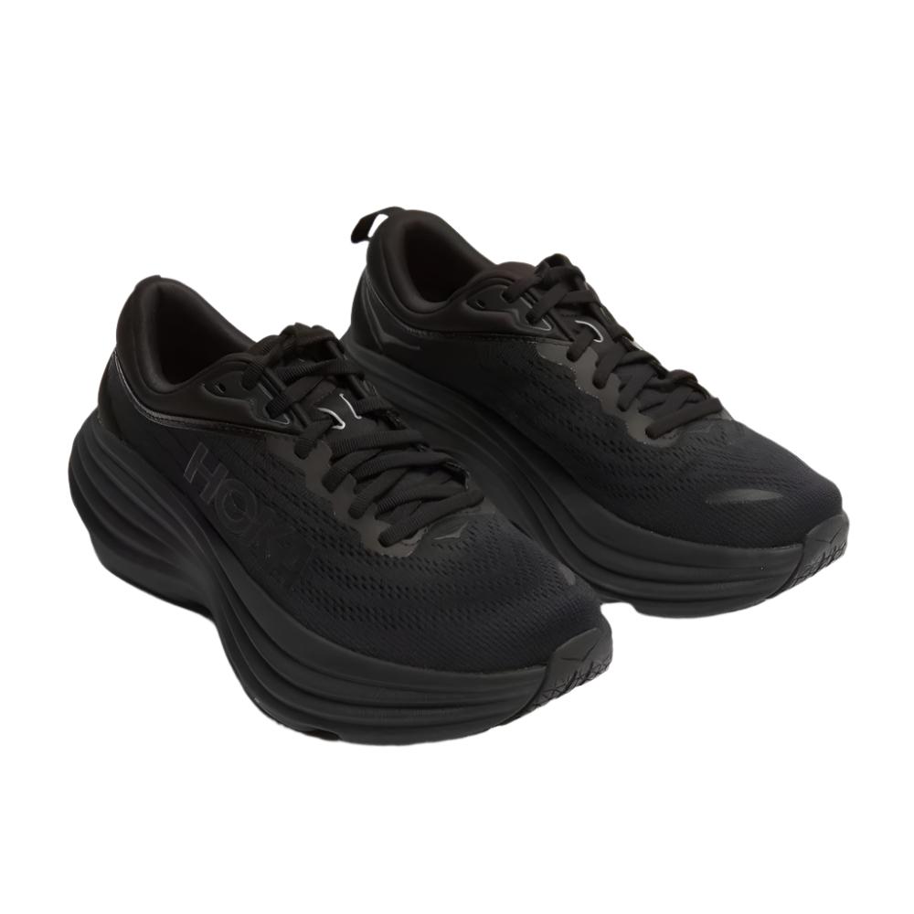 HOKA Women's Bondi 8 Running Shoes - Black/Black