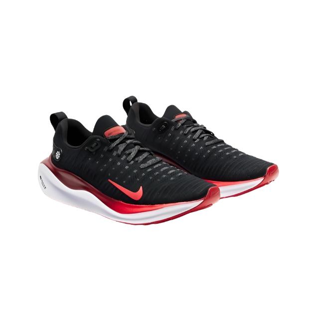 Nike Mens InfinityRN 4 Running Shoes - Black/Fire Red/Team Red/White