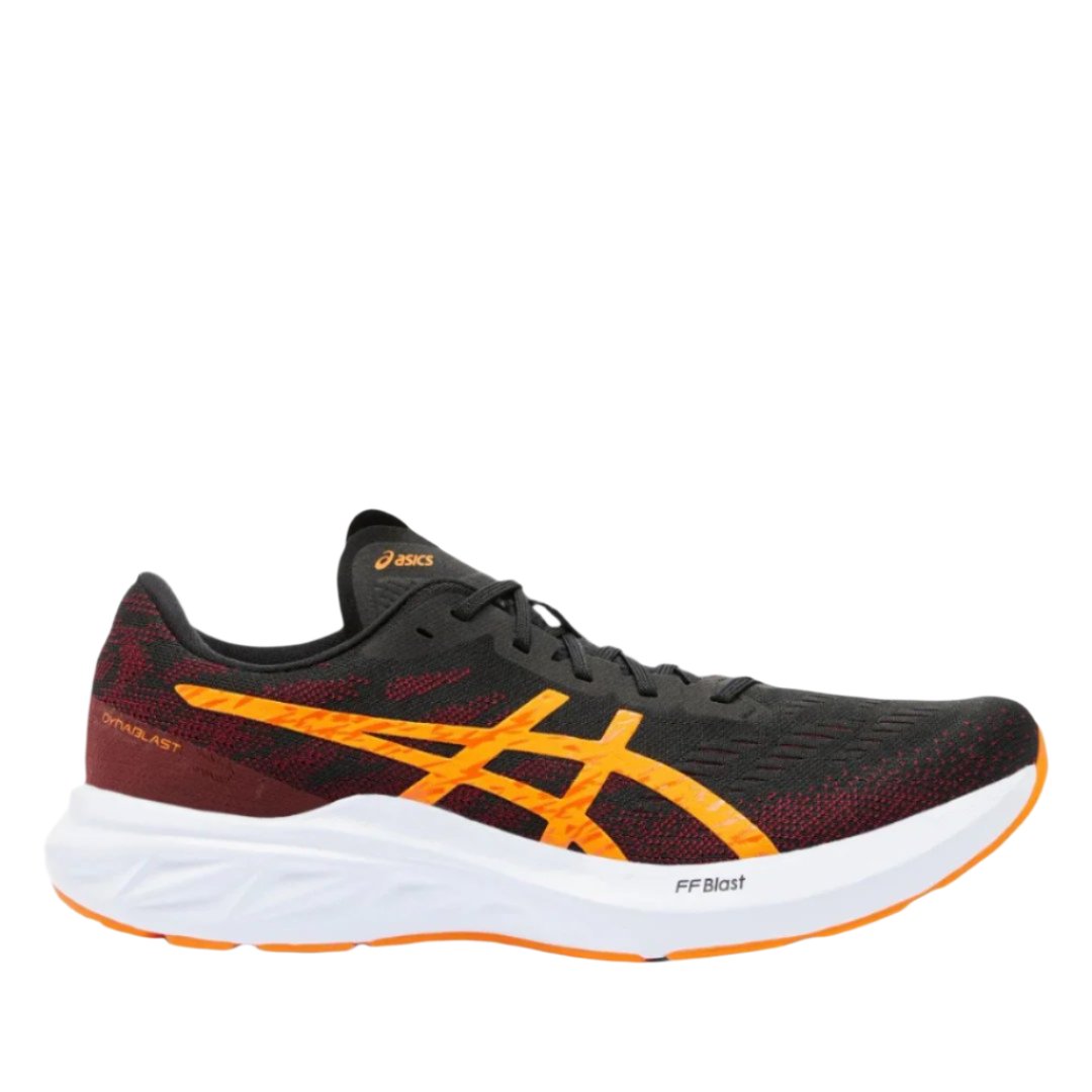 ASICS Mens DynaBlast 3 Running Shoes - Black/Bright Orange