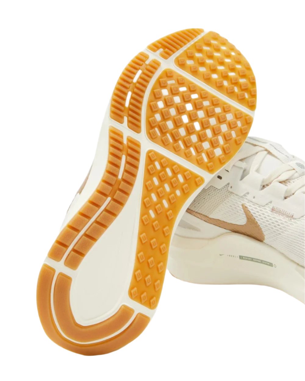 Nike Women's Structure 25 Running Shoes - Phantom/Metallic Gold/White