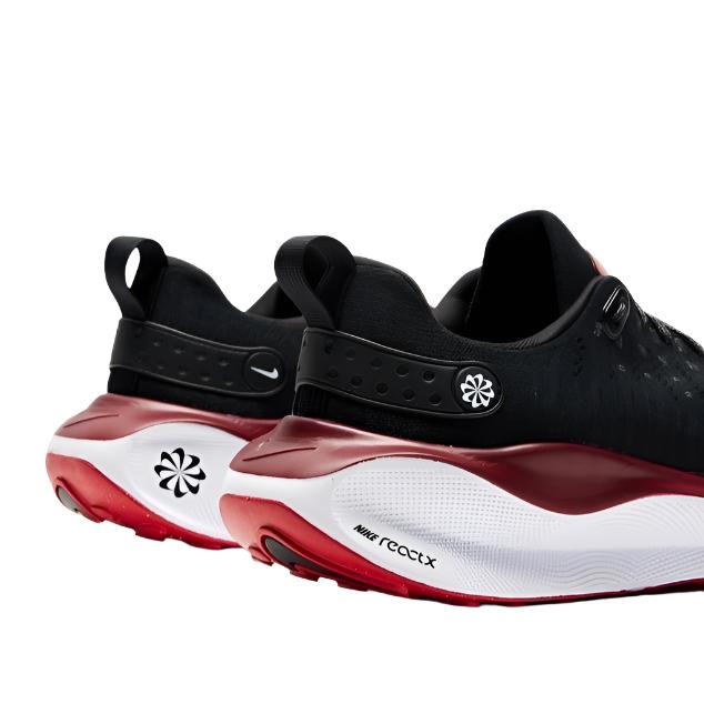 Nike Mens InfinityRN 4 Running Shoes - Black/Fire Red/Team Red/White