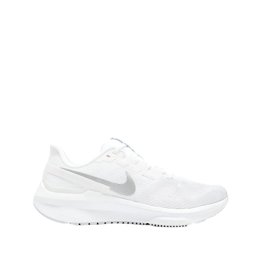 Nike Women's Structure 25 Running Shoes - White/ Metallic Silver/Pure Platinum