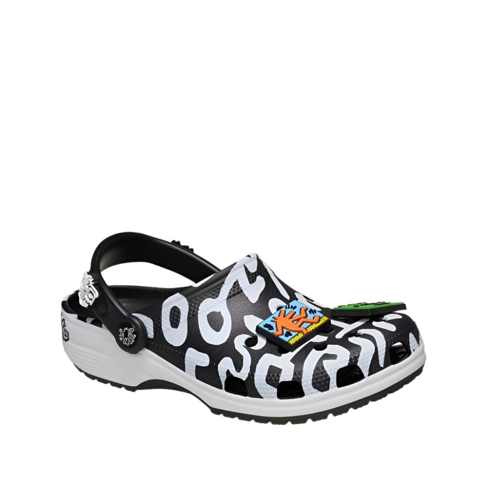 Crocs Unisex Haring Classic Clogs - Black