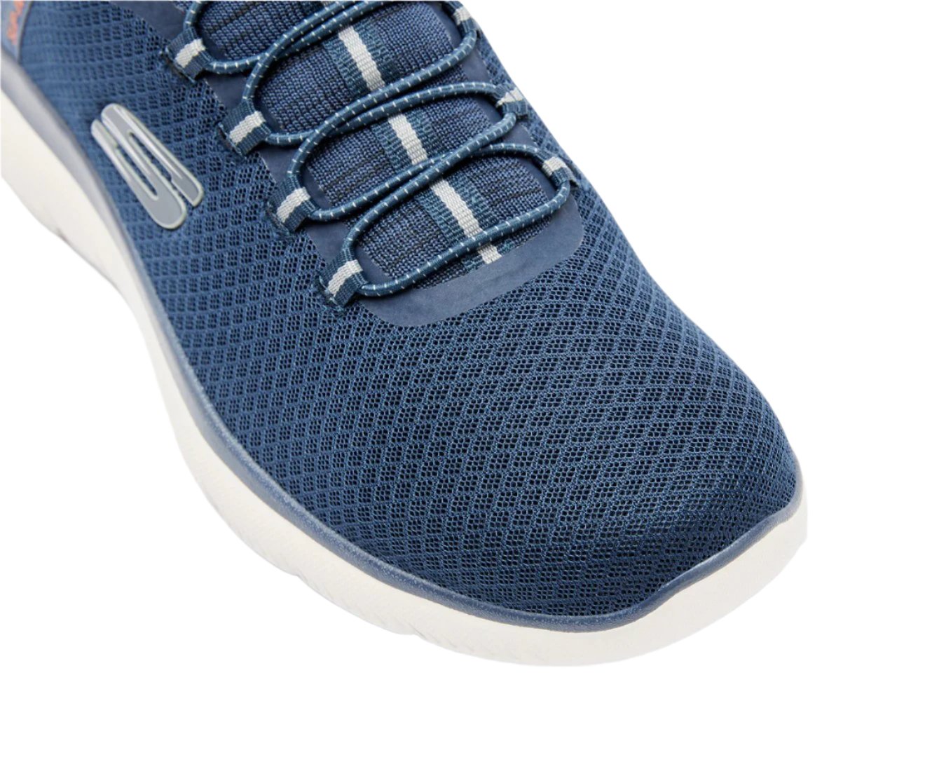 Skechers Mens Slip-Ins Summits High Range Sneakers - Navy