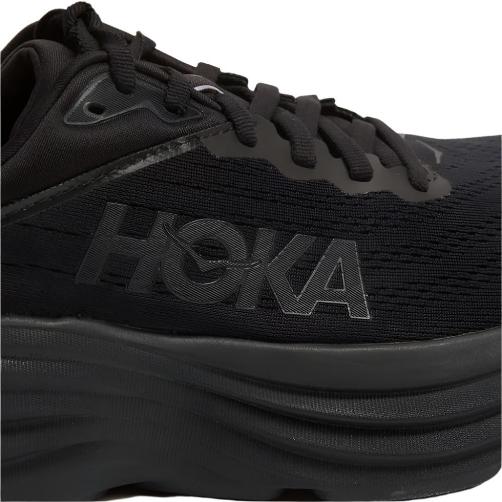 HOKA Women's Bondi 8 Running Shoes - Black/Black