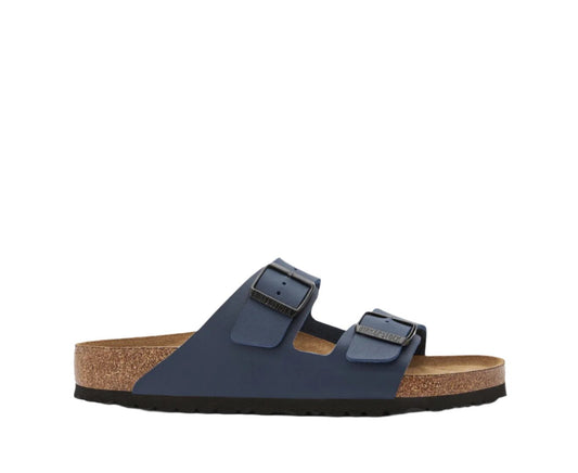 Birkenstock Unisex Arizona Soft Footbed Regular Fit Sandals - Navy