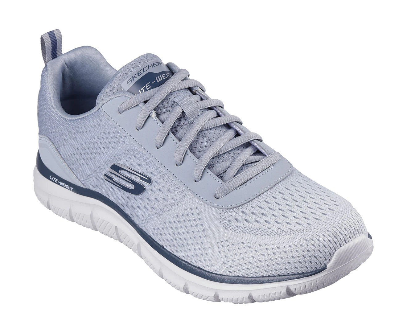 Skechers Mens Track Ripkent Sneakers - Light Grey