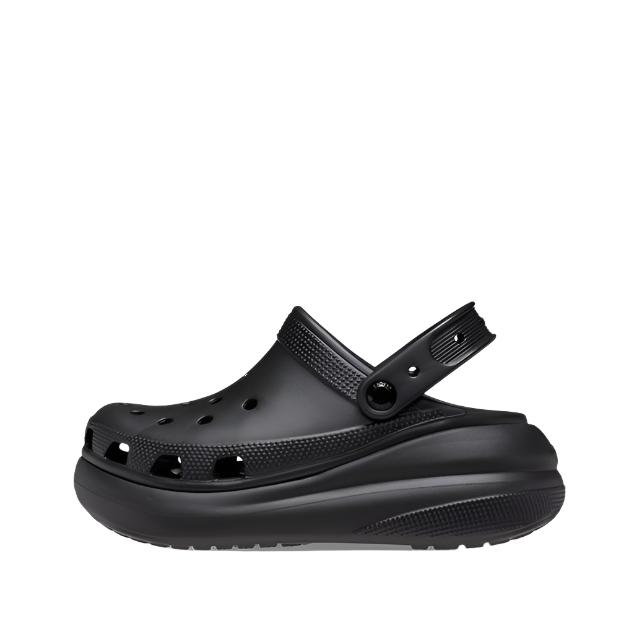 Crocs Unisex Classic Crush Clogs - Black