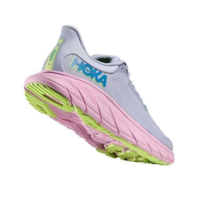 HOKA Women's Arahi 7 Running Shoes - Gull/Pink Twilight