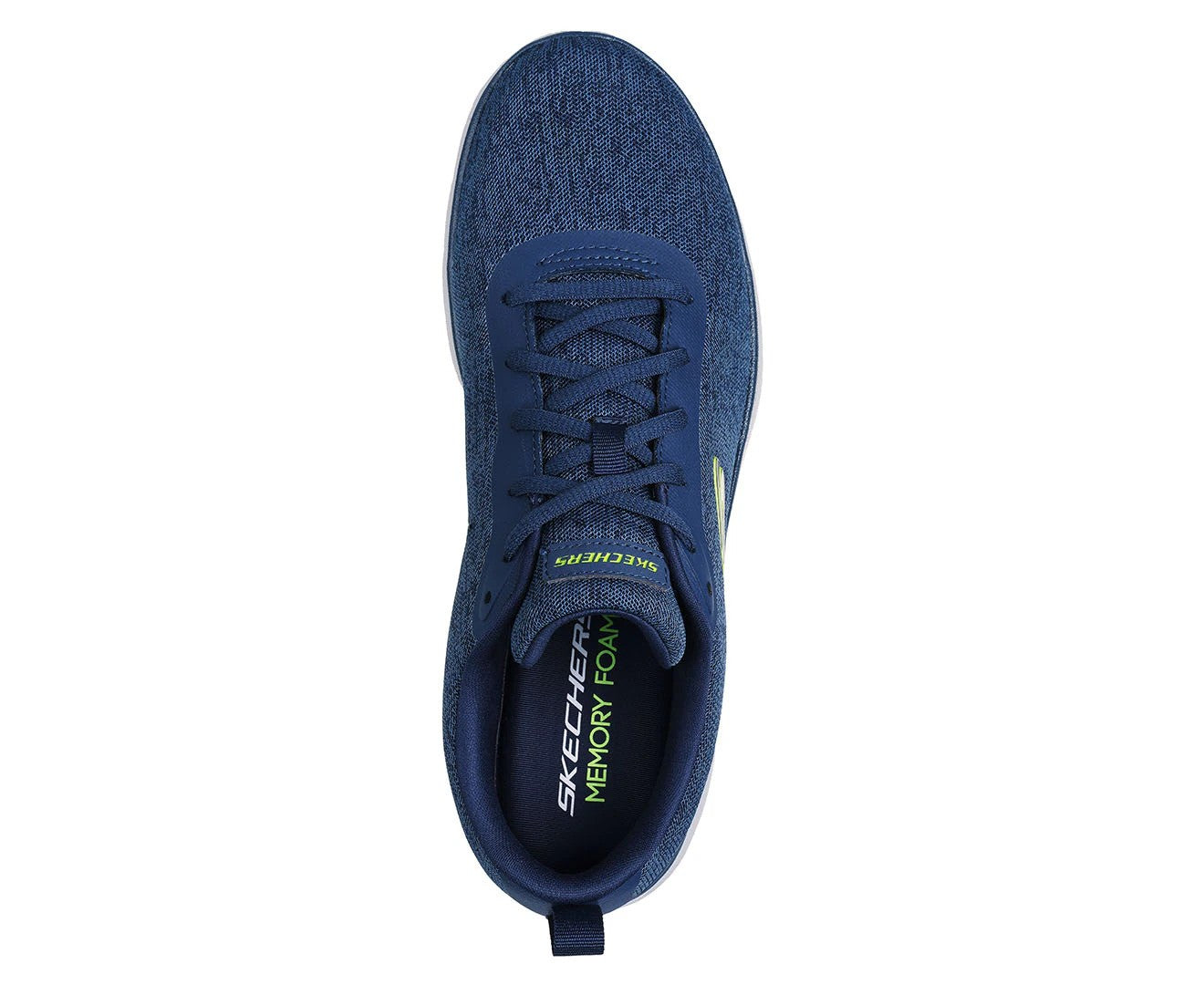 Skechers Mens Summits Forrader Sneakers - Navy/Lime