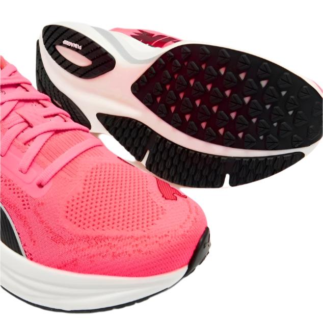 Puma Women's Magnify Nitro 2 Running Shoes - Sunset Glow/Puma Black