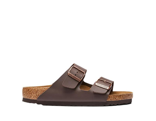 Birkenstock Unisex Arizona Narrow Fit Sandals - Dark Brown